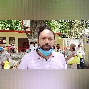 दक्षिण व्यापार मंडल की तरफ से जरूरतमंद को बाँटी राशन किट