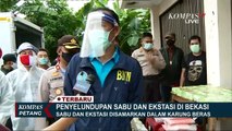 BNN Grebek Gudang Penyimpanan Sabu dan Ekstasi di Bekasi