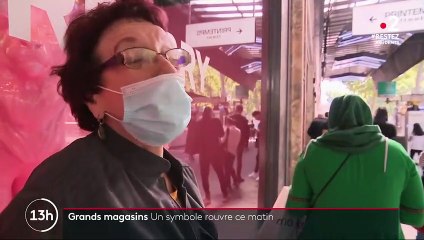 Déconfinement : le Printemps-Haussmann rouvre ses portes