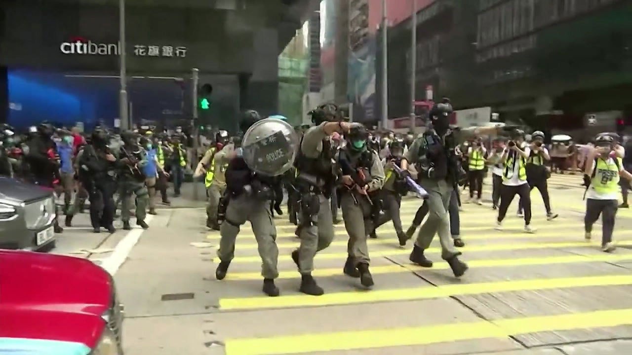 [뉴있저] 홍콩보안법 중국에서 통과 ...홍콩 곳곳에서 반대 시위 / YTN