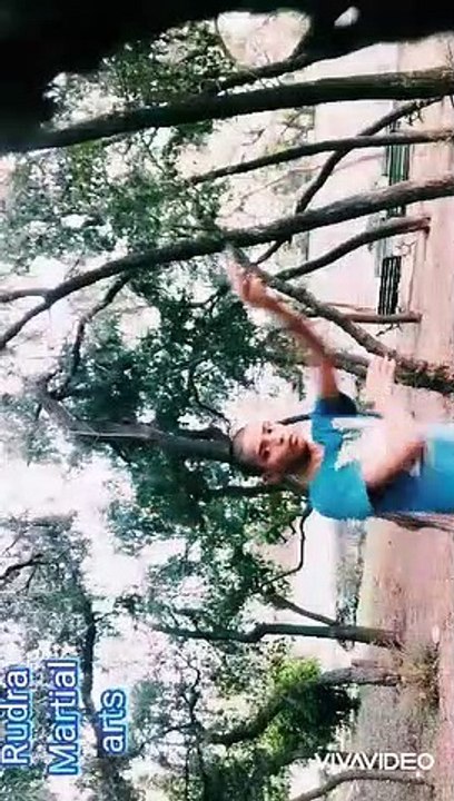 Rudra play Nunchaku Fantastic style like a Bruce Lee.