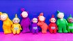 TELETUBBIES PLAY-DOH Molds Folding and Taking Apart Dough Characters