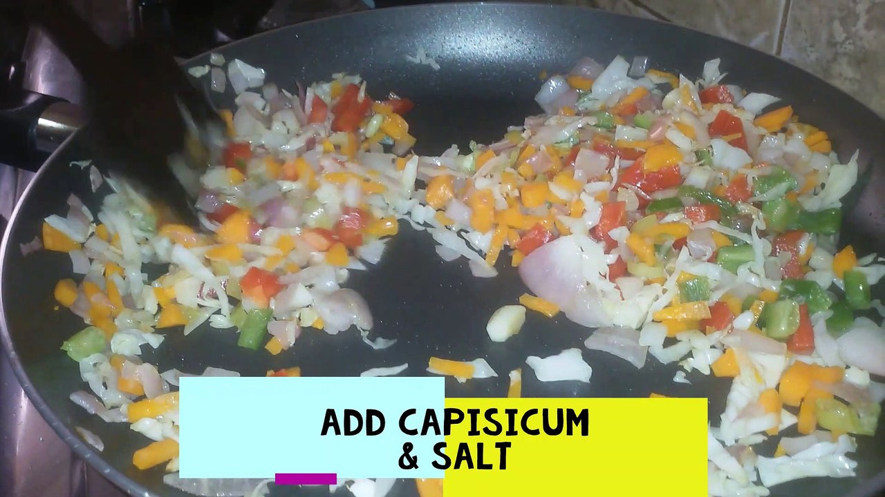 Fried Rice(poha/aval/Riceflakes)/Tasty like veg Fried Rice/no one will believe its made of poha/aval