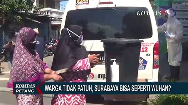 Surabaya Bisa Seperti Wuhan Jika Warga Tidak Patuh dengan Pemerintah