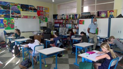 Reportage à l'école de la pointe rouge