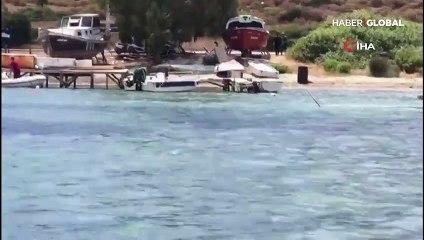 Denizde dehşet... İşkence edip mızrakla öldürdü