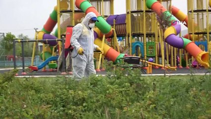 Van Gölü sahilleri cuma namazına hazır