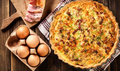 Quiche Lorraine: la tarta salada tradicional de Francia