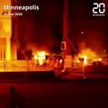 Violentes manifestations à Minneapolis après la mort de George Floyd