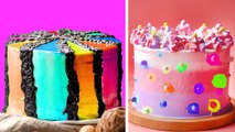 How To Make Colorful Cake Decorating Ideas - So Yummy Cake Hacks - Easy Cake Decorating Recipes