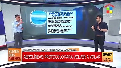 Las aerolíneas preparan un protocolo para volver a volar, ¿en qué consiste?