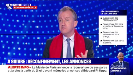Édouard Philippe: "Les résultats sont bons sur le plan sanitaire"