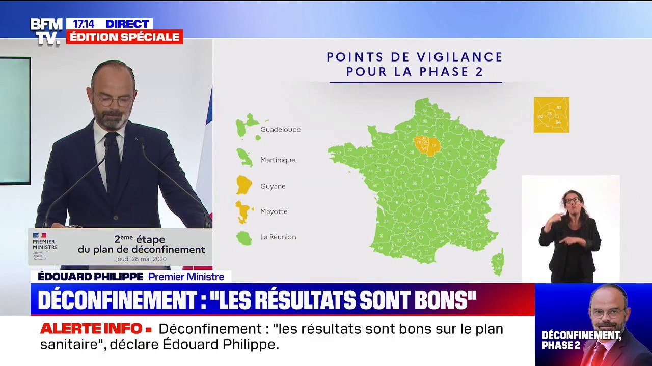 Déconfinement : "Nous en sommes là où nous espérions nous trouver, c'est même un peu mieux"