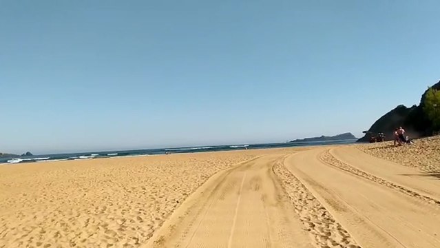 Sin problemas de espacio para tomar el sol en Laida