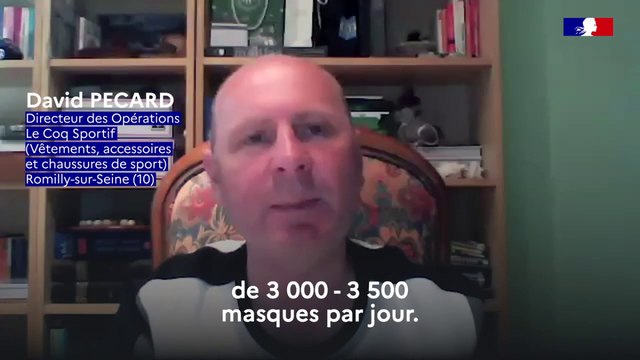 COVID-19 | Le Coq Sportif se mobilise dans la fabrication de masques grand public| Gouvernement