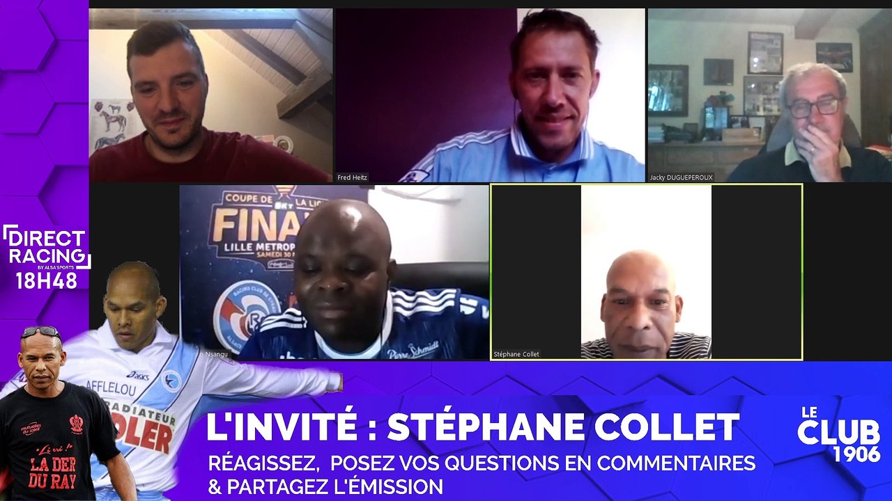 Stéphane Collet est l'invité du Club 1906