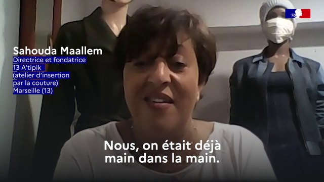 COVID-19 | 13’Atipik se mobilise dans la fabrication de masques | Gouvernement