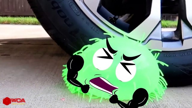 Crushing Crunchy & Soft Things by Car Experiment Car vs Coca Cola and Mentos - Woa Doodles