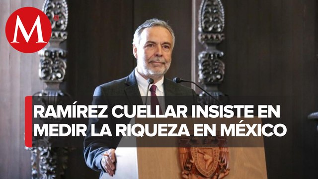 Si no quieren que Inegi mida la riqueza, que lo haga Banxico: Ramírez Cuellar
