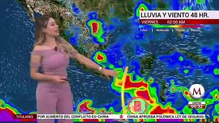 Cecilia Salamanca nos da el pronóstico del tiempo para este jueves 28 de mayo
