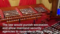 Beijing adopts plan to impose security law on Hong Kong