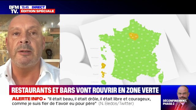 Restauration: selon Marc Vanhove (Bistro Régent), 40% des établissements n'ont pas de terrasse et vont être fortement pénalisés