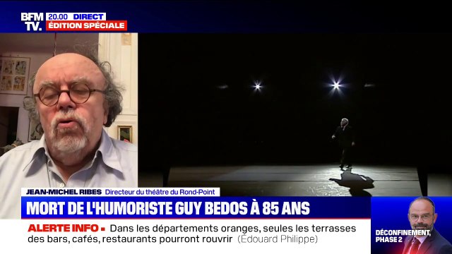 Mort de Guy Bedos: pour Jean-Michel Ribes, son insolence était salutaire