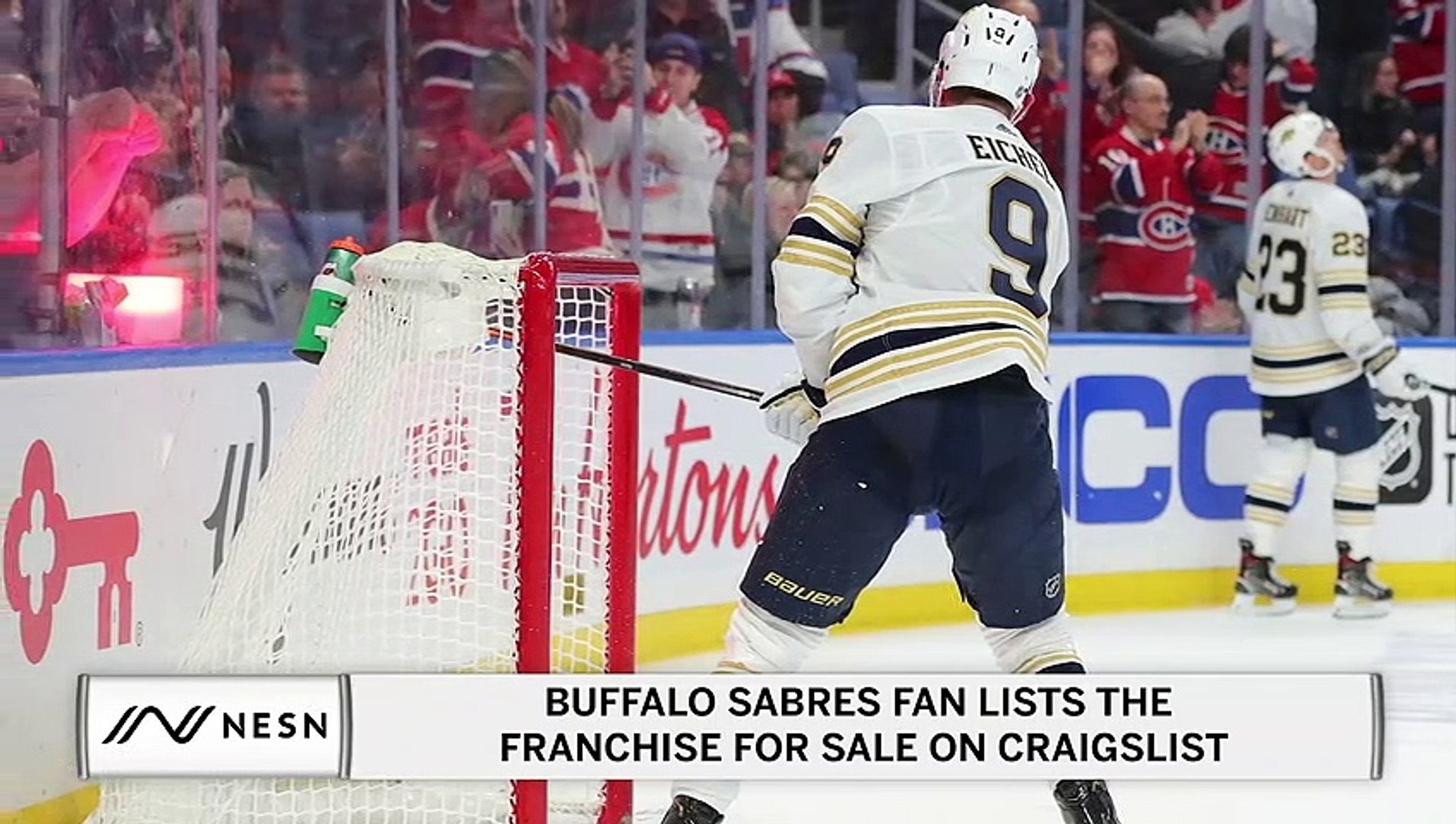 Buffalo Sabres Lists Team for Sale on Craigslist - video