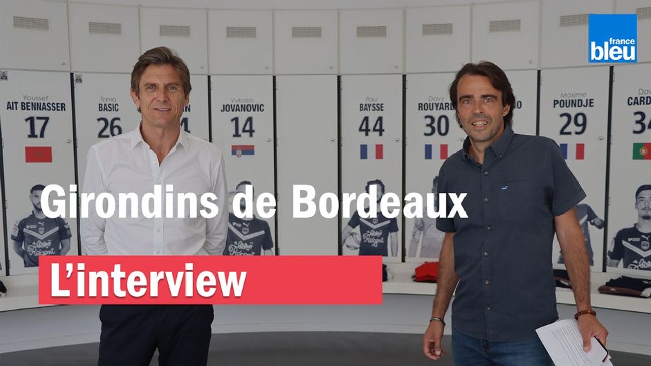 Girondins de Bordeaux : voici l'interview exceptionnelle de Frédéric Longuépée, le PDG du club