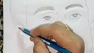 Pencil sketch of Jetha lal aka Dilip Joshi | Fan Art | Sketch | Easy | Yoosh