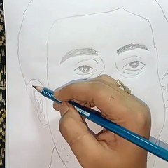 Pencil sketch of Jetha lal aka Dilip Joshi | Fan Art | Sketch | Easy | Yoosh