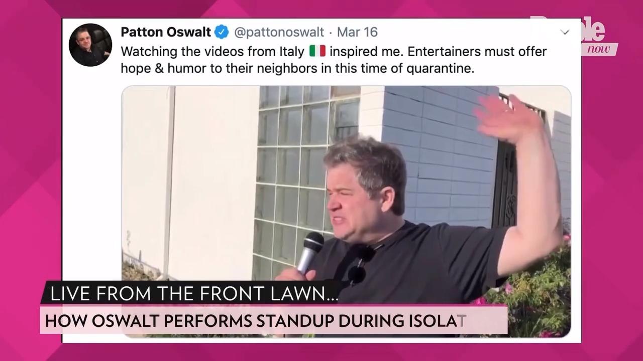 Live From the Front Lawn, It's Patton Oswalt! S...