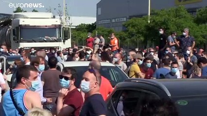 À Barcelone, la fureur des employés de Nissan "lâchés en pleine pandémie"