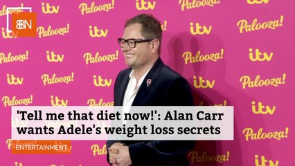 Alan Carr Admires Adele