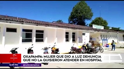 Edición Mediodía: Hospital no quiso atender a mujer que iba a dar a luz