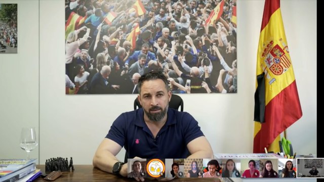 Abascal acusa a Pablo Iglesias de tener un discurso guerracivilista