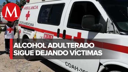 Reportan otra muerte por alcohol adulterado en Parras de la Fuente