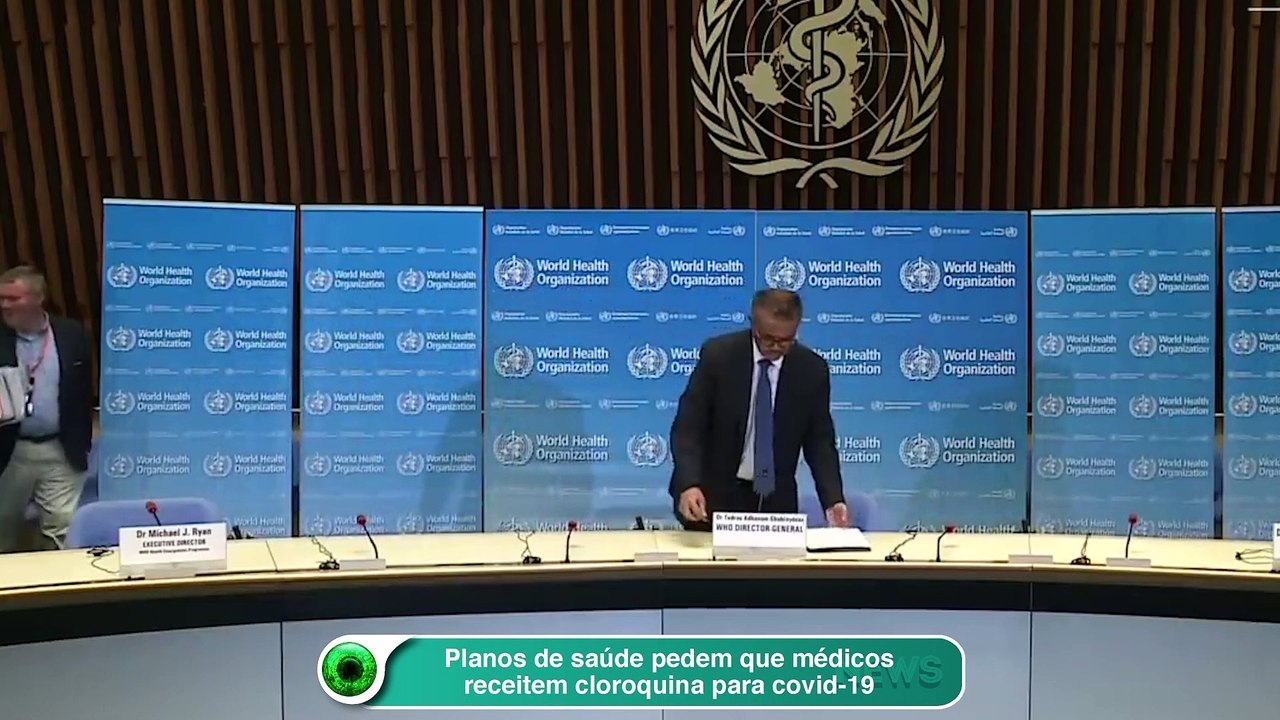 Planos de saúde pedem que médicos receitem cloroquina para covid-19