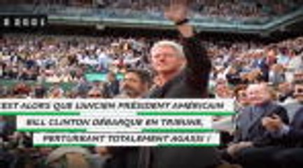 Il y a 19 ans - André Agassi victime de... Bill Clinton !