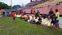 Amateur football clubs in Indonesia resume training after COVID-19 lockdown