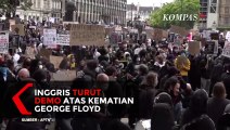 Ribuan Warga Inggris Demo Terkait Kematian George Floyd