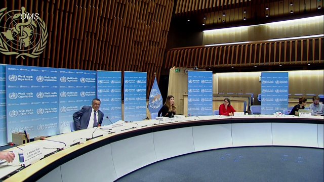 OMS recomienda mascarillas si el virus se transmite masivamente y no es posible distancia social