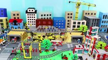 Truck Surprise Toys - Excavator, Train, Fire Truck, Police Cars - Tractor Toy Vehicles for Kids