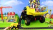 Truck with Surprise Toys - Excavator, Crane, Cars, Concrete Mixer - other Toy Vehicles for Kids