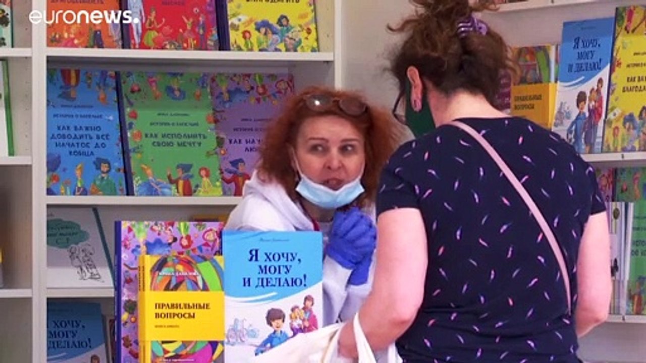 Book fair in Moscow signals easing of coronavirus restrictions