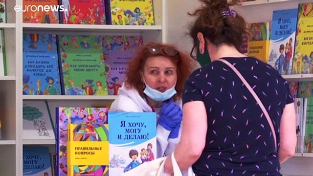 Book fair in Moscow signals easing of coronavirus restrictions
