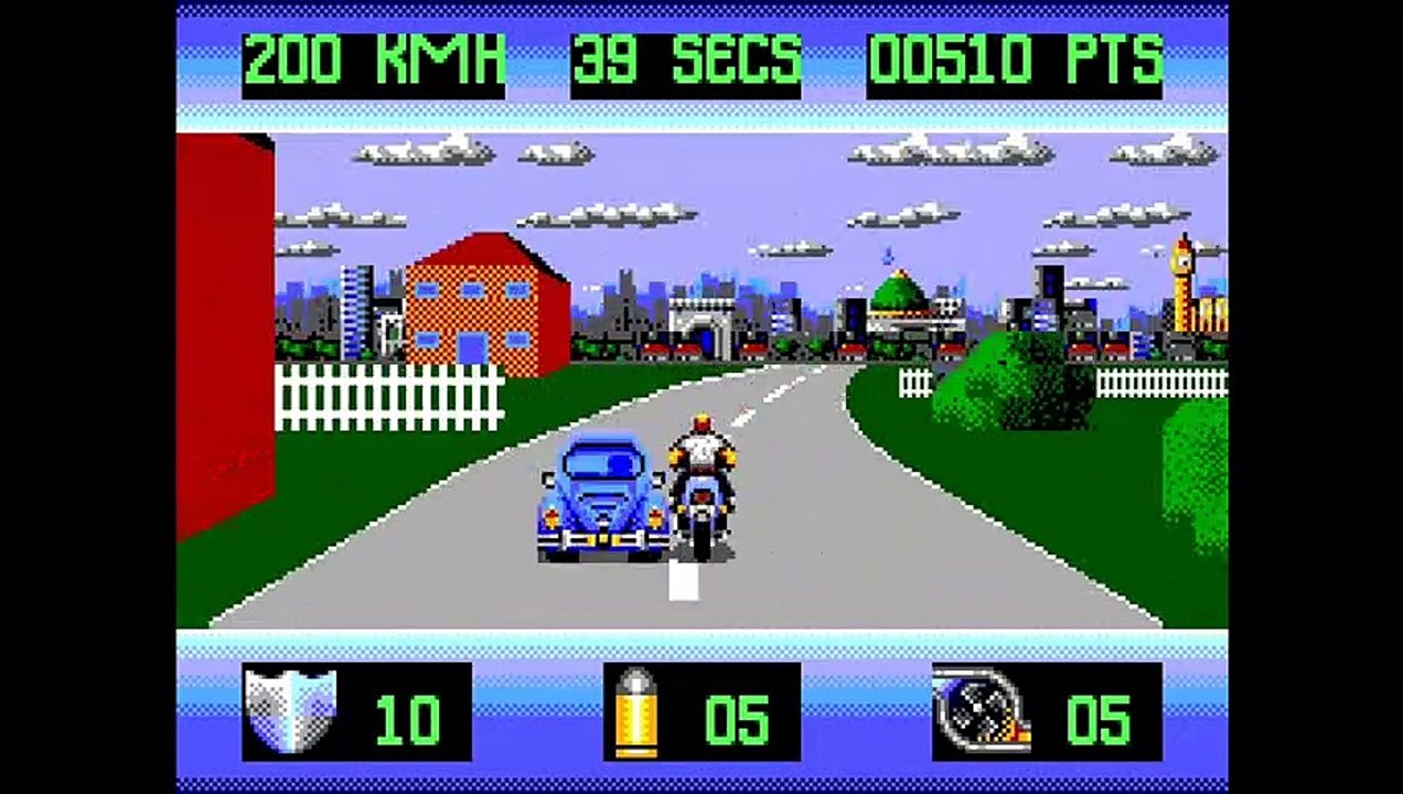 [Longplay] - Out Run Europa - Sega Master System - Sega Game Gear (1080p 60fps)