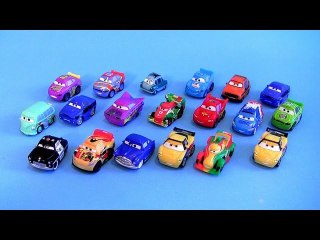 Micro Drifters Toy Surprise Bags CARS 2 Gold Francesco Bernoulli Disney Pixar toys Rip Clutchgoneski