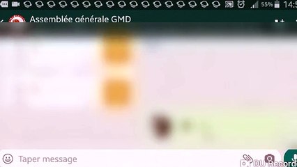 Idrissa DIA : créateur du groupe Whatsapp  AG GMD Whatsapp en action