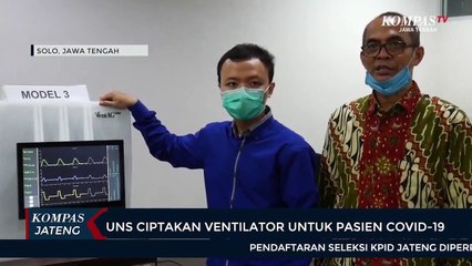 UNS Ciptakan Ventilator untuk Pasien Covid-19